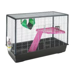   SAVIC Zeno 3 KD | Extra tágas, emeletes rágcsálóketrec patkányok számára – 100 × 50 × 70 cm