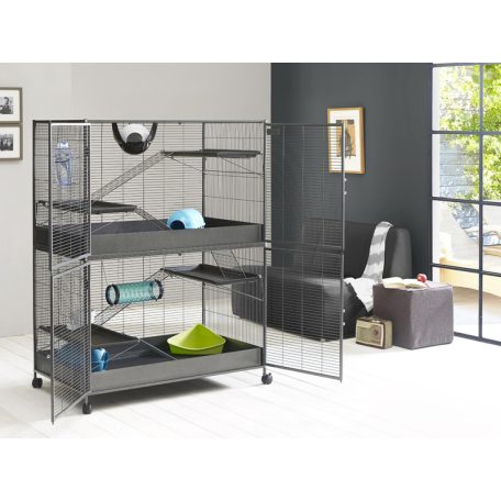 SAVIC Suite Royale XL | A legnagyobb luxuslakosztály kisállatok számára – 115 × 67,5 × 153 cm