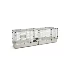 SAVIC Cubix 200 | Extra hosszú, moduláris prémium ketrec nyulak és tengerimalacok számára – 200 × 50 × 63,5 cm