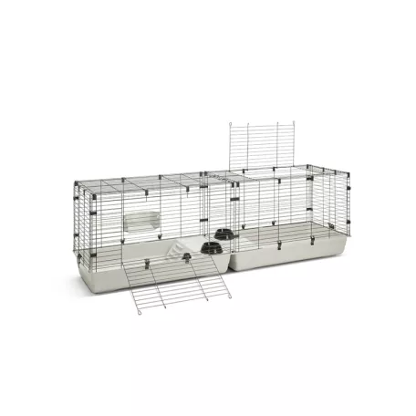 SAVIC Cubix 200 | Extra hosszú, moduláris prémium ketrec nyulak és tengerimalacok számára – 200 × 50 × 63,5 cm