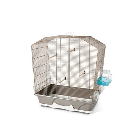 SAVIC Camille 50 | Tágas, modern madárkalitka felszereléssel – 71,5 × 38,5 × 73,5 cm