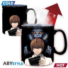DEATH NOTE Heat Change Mug Kira & L King size - bögre