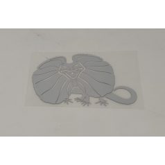 Galléros gyík matrica – ezüst