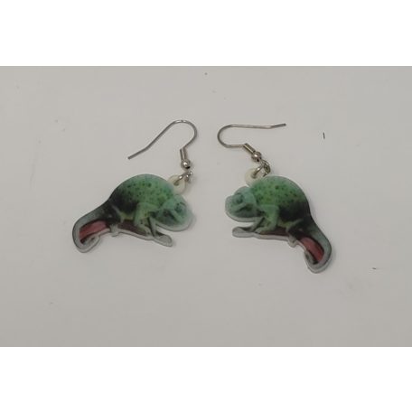 Fülbevaló Kaméleon – Akasztós - 1 pár