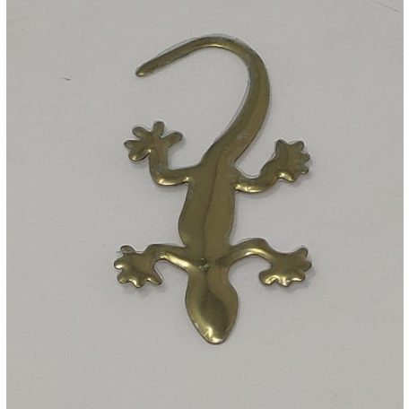 rany gekkó matrica – 3D fém hatású