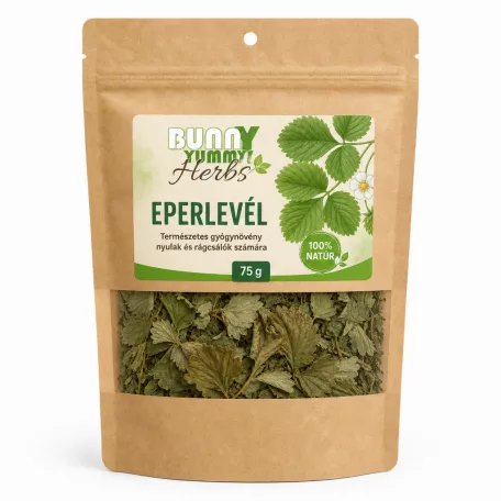 Bunny Yummy | Herbs – Eperlevél | Prémium természetes gyógynövény csemege rágcsálóknak – 75 g