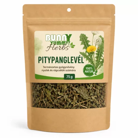 Bunny Yummy | Herbs – Pitypanglevél | Prémium természetes gyógynövény csemege rágcsálóknak – 75 g
