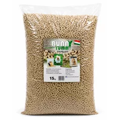   Bunny Yummy | Fa pellet | Prémium minőségű természetes fapellet alom rágcsálóknak – 15 kg