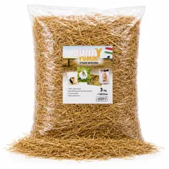   Bunny Yummy | Szalma alom | Prémium minőségű természetes szalma alom rágcsálóknak – 3 kg (~180 liter)