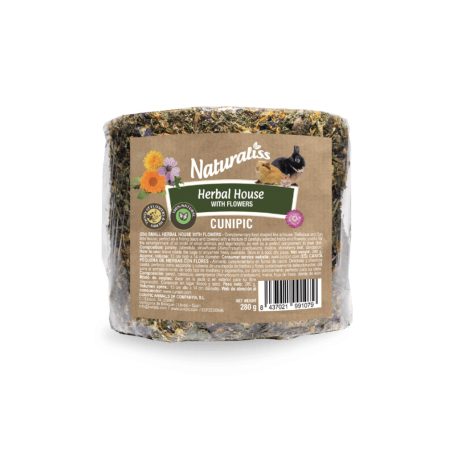 Cunipic | Small Herbal House | Gyógynövény ház virágokkal - 280 g