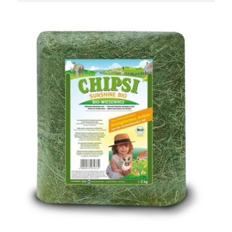 Chipsi | Széna Sunshine Bio - 3 Kg