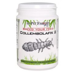   The Pet Factory Collembolafix 2 | Prémium ugróvillás eleség és tenyésztő táp – 150 g