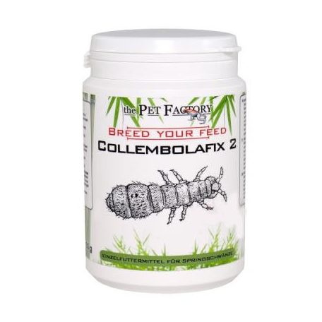 The Pet Factory Collembolafix 2 | Prémium ugróvillás eleség és tenyésztő táp – 150 g