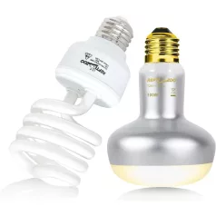   Repti Zoo | Desert Set | Sivatagi világítás szett – 10.0 UVB (26 W) + melegítő izzó (100 W)