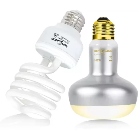 Repti Zoo | Desert Set | Sivatagi világítás szett – 10.0 UVB (26 W) + melegítő izzó (100 W)