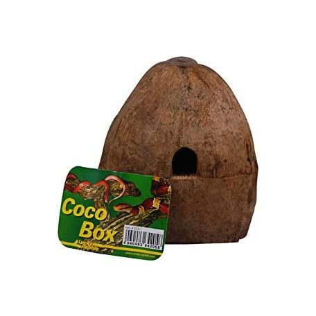 Lucky Reptile Coco Hide Box approx | Egész kókusz búvóhely