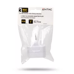 Entac | Hálózati adapter 3-as aljzat, elosztó