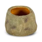 Repti Zoo | Itató–fürdető tál | Természetes hatású víztál kígyók és más hüllők számára - S