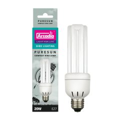   Arcadia Puresun Compact Bulb 2.4 % | UVB izzó madarak számára - 20 W