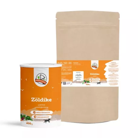 Farkaskonyha | Zöldike zöldségmix – természetes rostforrás kutyáknak 1,5 kg