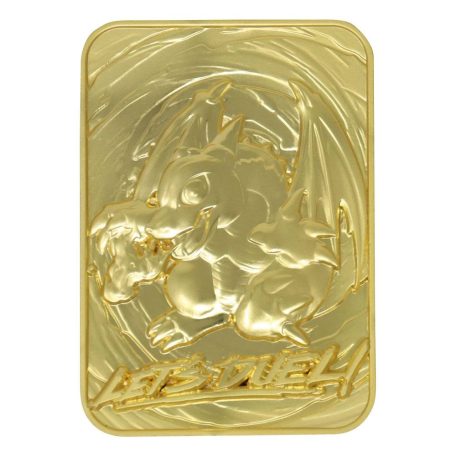 Yu-Gi-Oh! Replica Card Baby Dragon (gold plated)