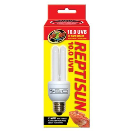 ZooMed ReptiSun Mini Compact Fluorescent | UVB izzó 10% - 26 W