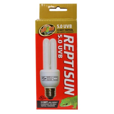 ZooMed Mini Compact Fluorescent | UVB izzó 5% - 13 W