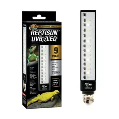   Zoomed ReptiSun UVB/LED 9W | Kombinált UVB és LED izzó hüllők számára