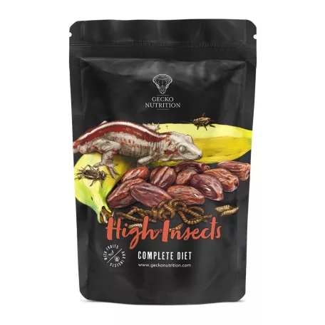 Gecko Nutrition | Banán és High Insects- 100 g