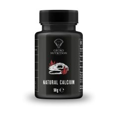   Gecko Nutrition Natural Calcium | Kalcium por hüllők részére - 50 g