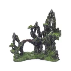 Hegyi ösvény, akvárium dekoráció - 22x12,5x20,5 cm