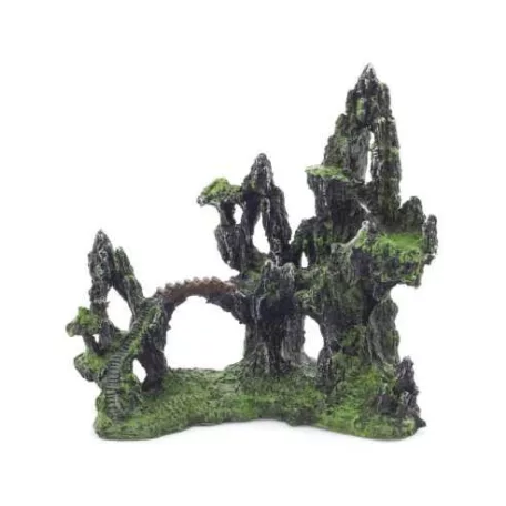 Hegyi ösvény, akvárium dekoráció - 22x12,5x20,5 cm