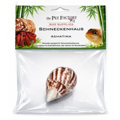  The Pet Factory Csigahéj - Achatina | Természetes váz remeterákok és sügérek számára – 2-3 cm nyílással