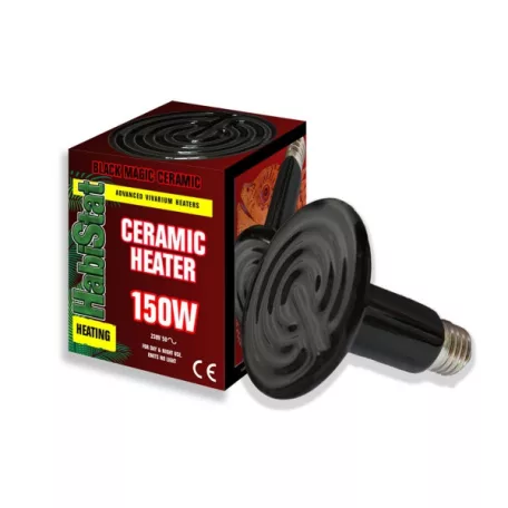 HabiStat | Black Magic Ceramic Heater | Infravörös kerámia melegítő test hüllőknek - 150 W