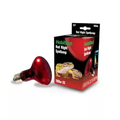   HabiStat | Red Night Spot Lamp | Vörös éjszakai melegítő izzó éjszakai hüllők terráriumába - 100 W