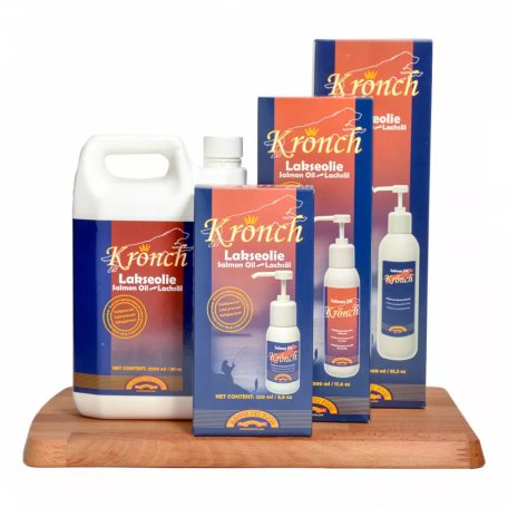 Henne Kronch | Hidegen sajtolt lazacolaj – Omega-3 és Omega-6 kutyáknak és macskáknak 250ml