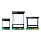 HabiStat | Glass Terrarium | Üveg terrárium kis testű hüllőknek és kétéltűeknek – 30×30×32 cm