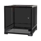 HabiStat | Glass Terrarium | Üveg terrárium hüllőknek és kétéltűeknek- 45x45x45 cm