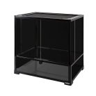 HabiStat | Glass Terrarium | Üveg terrárium hüllők számára - 60x45x60 cm