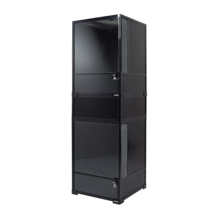 HabiStat | Glass Terrarium | Üveg terrárium hüllők számára - 60x45x60 cm