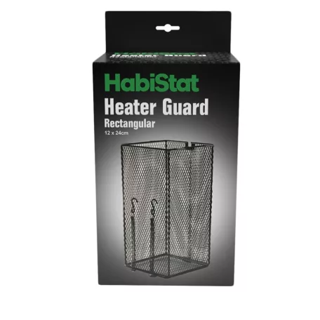 Habistat | Heater Guard Rectangular | Porszórt fémburkolat kerámia hőleadókhoz  - 12x24 cm
