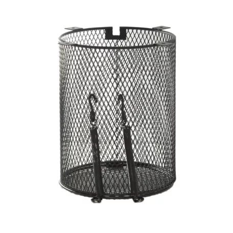 Habistat | Heater Guard Round | Porszórt fémburkolat kerámia hőleadókhoz - 12x16 cm