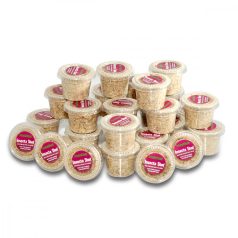   HabiStat | Insecta Shot Jar | Fehérjedús, természetes eledel eleségállatok táplálására - 20 g