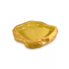 HabiStat | Sandstone Feeding Dish | Természetes megjelenésű etetőtál terráriumi hüllők számára - L