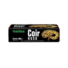  HabiStat | Coir Block | Durva szemű kókuszrost aljzat terráriumi hüllők és kétéltűek számára - 500 g