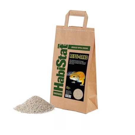 HabiStat | ReptiSand Calcium | Kalciumban gazdag ásványi homok hüllők számára - 5 kg