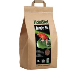   HabiStat | Jungle Bio Substrate | Bioaktív talajkeverék terráriumi hüllők és kétéltűek számára - 10 L