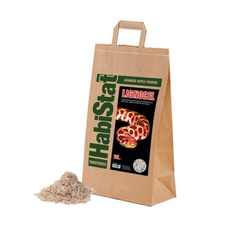 HabiStat | Lignocel | Lucfenyő talaj hüllők és kisemlősök számára - 10 L