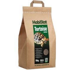   HabiStat | Tortoise Bedding | Természetes talajkeverék szárazföldi teknősök számára -  10 L