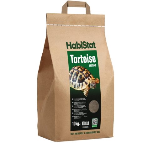 HabiStat | Tortoise Bedding | Természetes talajkeverék szárazföldi teknősök számára -  10 L